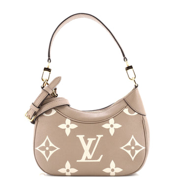 Louis Vuitton Bagatelle NM Handbag Bicolor Monogram Empreinte Giant