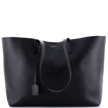 Saint Laurent Shopper Tote Leather Large