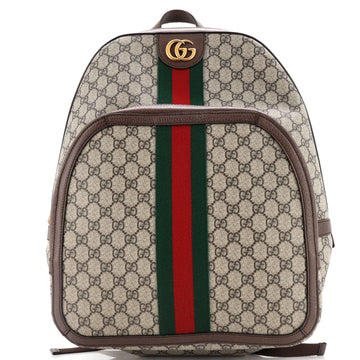 Gucci Ophidia Backpack GG Coated Canvas Medium
