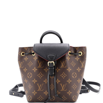 Louis Vuitton Montsouris NM Backpack Monogram Canvas with Leather BB