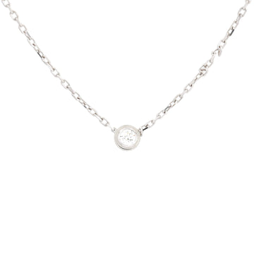 Cartier Cartier D'Amour Pendant Necklace 18K White Gold with Diamond Small