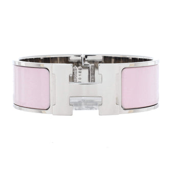 Hermes Clic H Bracelet Enamel Wide
