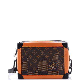 Louis Vuitton Nigo Soft Trunk Bag Limited Edition Giant Damier and Monogram Canvas