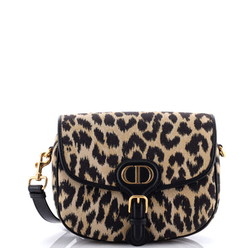 Christian Dior Bobby Flap Bag Mizza Embroidered Jacquard Medium