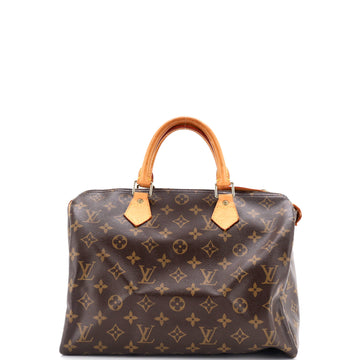 Louis Vuitton Speedy Handbag Monogram Canvas 30
