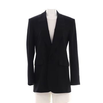 Saint Laurent Women's Single Breasted Blazer Silk