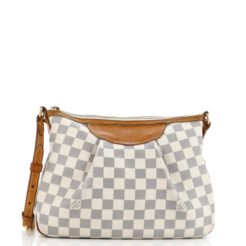 Louis Vuitton Siracusa Handbag Damier PM