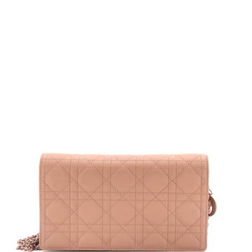 Christian Dior Lady Dior Chain Pouch Cannage Quilt Lambskin