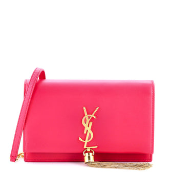 Saint Laurent Classic Monogram Crossbody Bag Calfskin Small