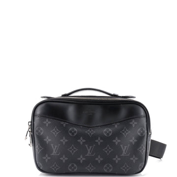 Louis Vuitton Explorer Bum Bag Monogram Eclipse Canvas