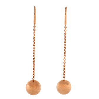 Tiffany & Co. HardWear Ball Hook Drop Earrings 18K Rose Gold 10mm