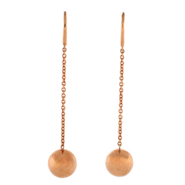 Tiffany & Co. HardWear Ball Hook Drop Earrings 18K Rose Gold 10mm