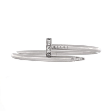 Cartier Juste un Clou Bracelet 18K White Gold with Diamonds Classic