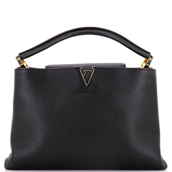 Louis Vuitton Capucines Bag Leather MM