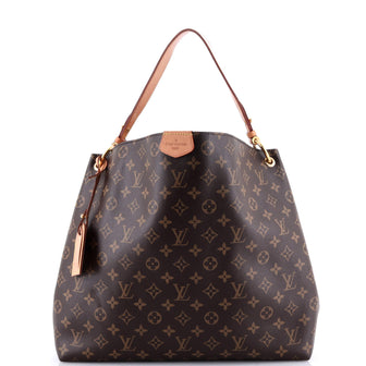 Louis Vuitton Graceful Handbag Monogram Canvas MM