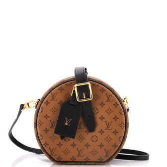 Louis Vuitton Petite Boite Chapeau Bag Reverse Monogram Canvas