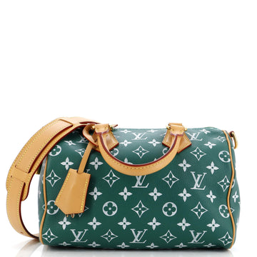 Louis Vuitton Speedy P9 Bandouliere Bag Monogram Leather 25