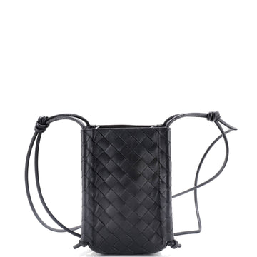 Bottega Veneta The Knot Bag Intrecciato Nappa Mini