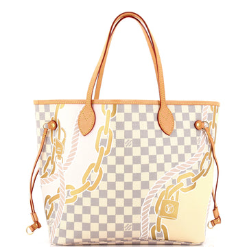 Louis Vuitton Neverfull NM Tote Limited Edition Nautical Damier MM