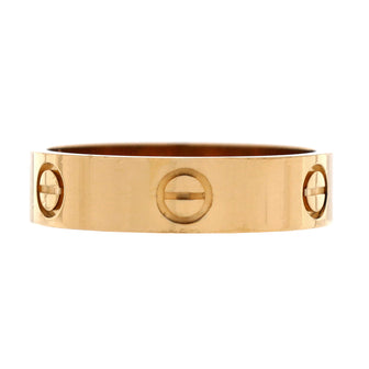 Cartier Love Band Ring 18K Yellow Gold