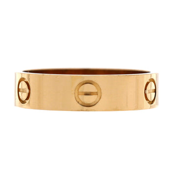 Cartier Love Band Ring 18K Yellow Gold