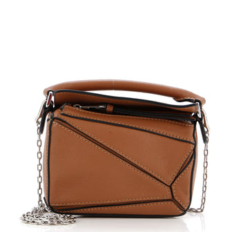 Loewe Puzzle Bag Leather Nano