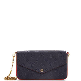 Louis Vuitton Felicie Pochette Monogram Empreinte Leather