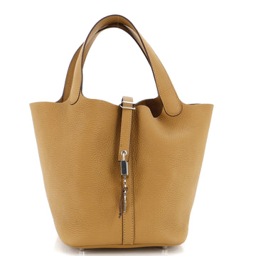 Hermes Picotin Lock Bag Clemence MM