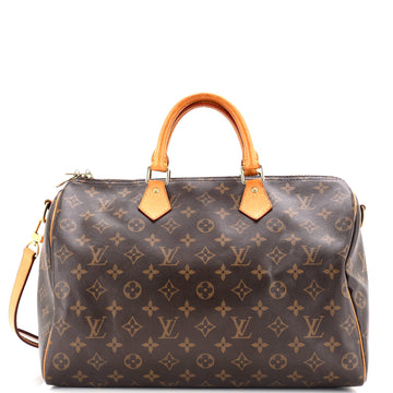 Louis Vuitton Speedy Bandouliere Bag Monogram Canvas 35