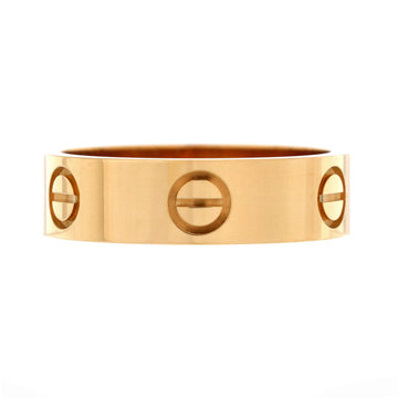 Cartier Love Band Ring 18K Yellow Gold