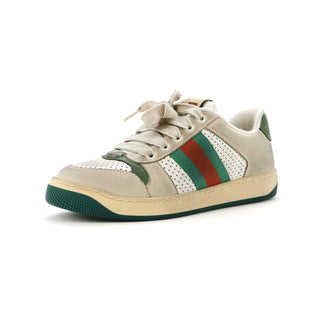 Gucci Screener Sneakers Fabric and Leather