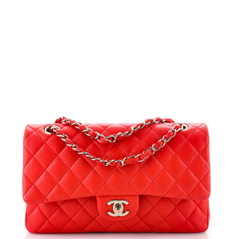 Chanel Classic Double Flap Bag Quilted Lambskin Medium