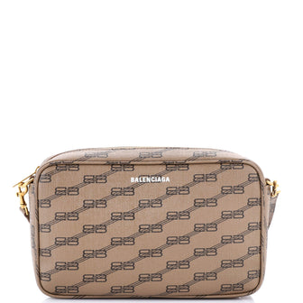 Balenciaga Signature Camera Bag BB Monogram Coated Canvas Medium