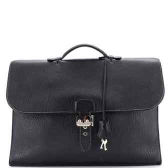 Hermes Sac a Depeches Bag Fjord 41