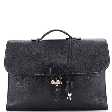 Hermes Sac a Depeches Bag Fjord 41