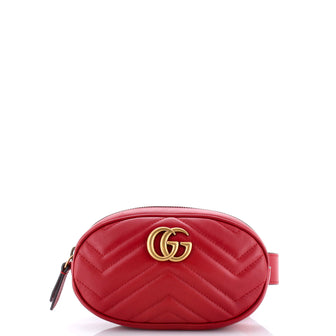 Gucci GG Marmont Belt Bag Matelasse Leather