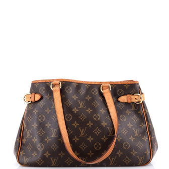Louis Vuitton Batignolles Handbag Monogram Canvas Horizontal