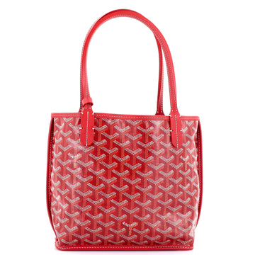 Goyard Anjou Reversible Tote Coated Canvas Mini