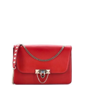Valentino Garavani Demilune Shoulder Bag Leather Small