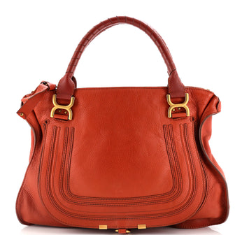 Chloe Marcie Shoulder Bag Leather Large