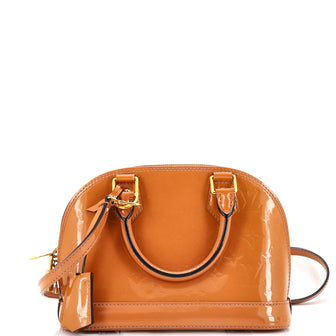 Louis Vuitton Alma Handbag Monogram Vernis BB
