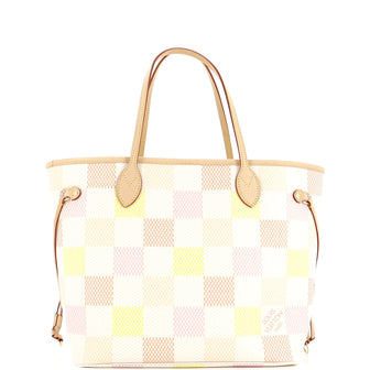 Louis Vuitton Neverfull NM Tote Limited Edition Damierlicious Giant MM