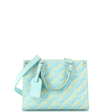 Louis Vuitton OnTheGo Tote Stardust Monogram Empreinte Leather PM