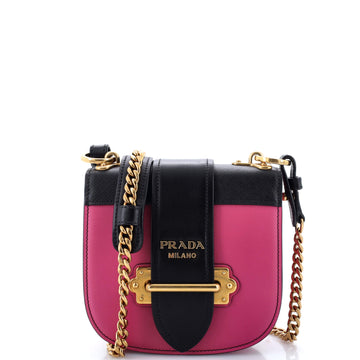 Prada Pionniere Crossbody Bag City Calf with Saffiano Small