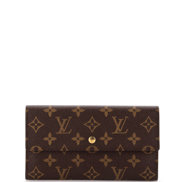 Louis Vuitton Porte Tresor International Wallet Monogram Canvas