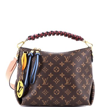 Louis Vuitton Braided Handle Beaubourg Hobo Monogram Canvas Mini