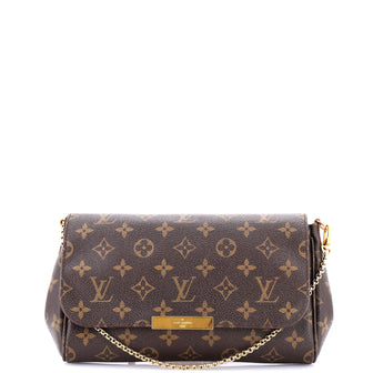 Louis Vuitton Favorite Handbag Monogram Canvas MM