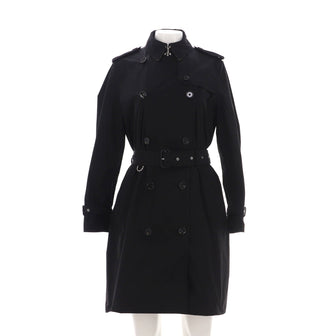 Burberry Women's Kensington Double Breasted Trench Coat Polyester