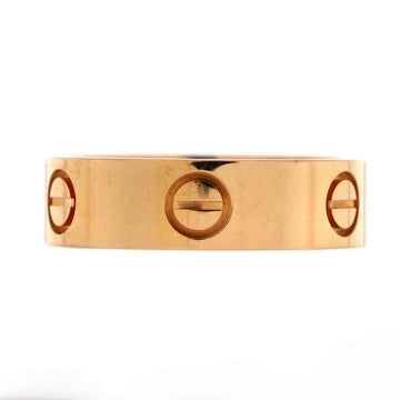 Cartier Love Band Ring 18K Rose Gold