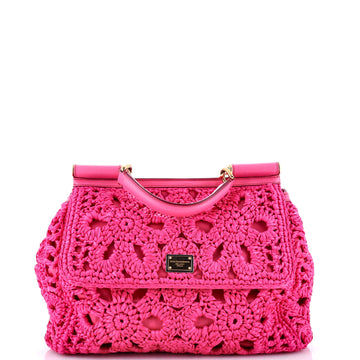 Dolce & Gabbana Miss Sicily Bag Raffia Medium